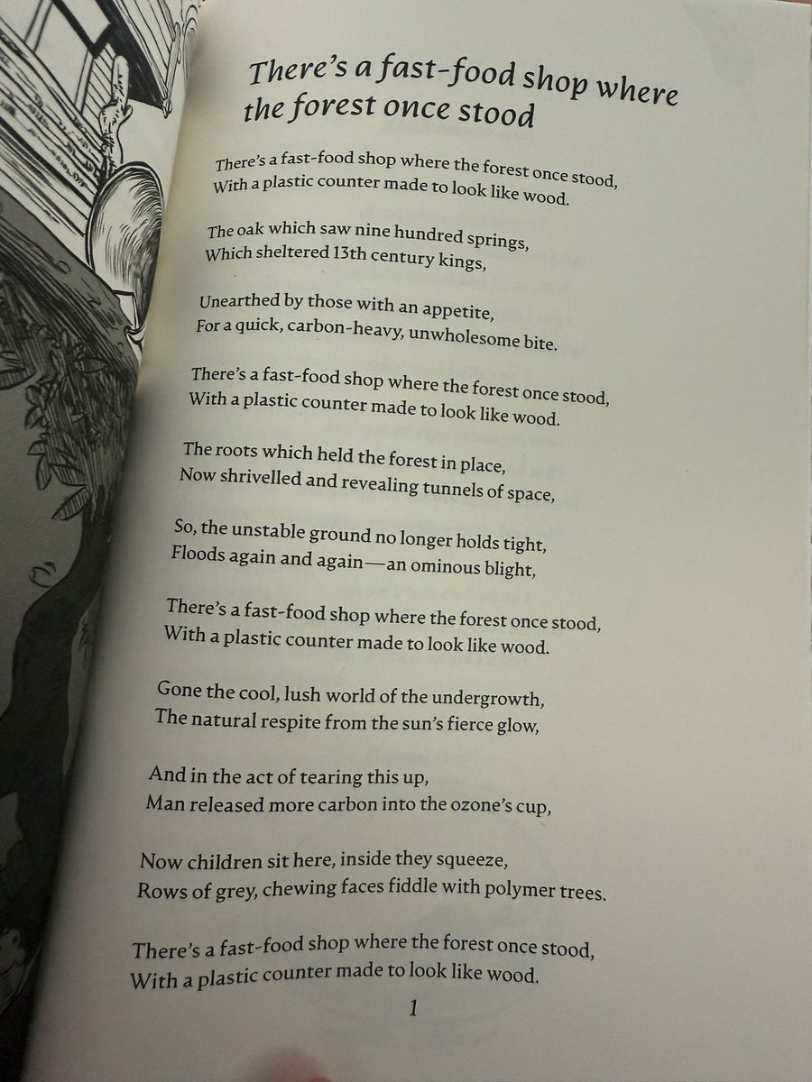 Two of my fave things are nature &amp; poetry so this anthology that just landed through my door is a DREAM to me! Packed with lots of gems of different styles of poems, this will be a great addition to any classroom! I’m enjoying it by my Mam’s roses 🥰 <a href="/redgierob/">Rob Smith</a> <a href="/tortoise1hare2/">Julie Hare</a>