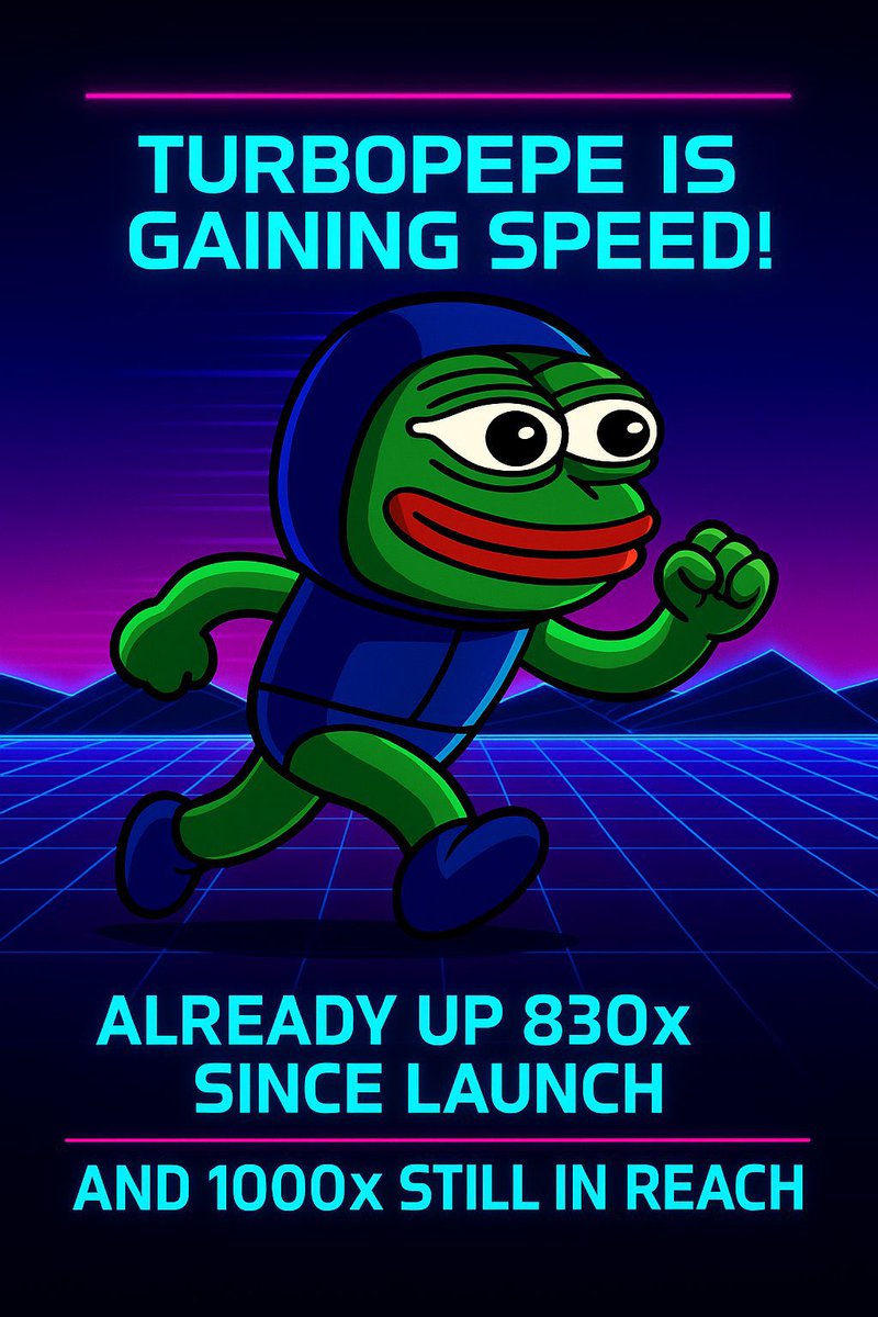 HarryTyler95655's tweet photo. @yourcryptodj $TBP this project has everything in place for a massive pump. Early birds can earn from yield farming and staking. Time to load up and watch this one fly!

@TurboPepe2025 

CA 0x50c40e03552A42fbE41b2507d522F56d7325D1F2 https://t.co/aKATcE65JA