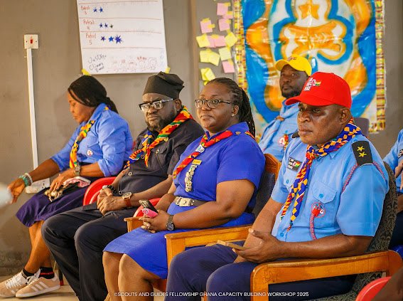 SGF_Ghana's tweet photo. Day 2 of the ongoing Capacity Building Workshop for Scouts and Guides Leaders under the theme “Empowering Scouts and Guides Leaders to with 21st Century Skills to Equip the Youths to achieve MDGs 2&amp;3 and SGDs 1-5” in Accra. https://t.co/KYgefsNhYM
