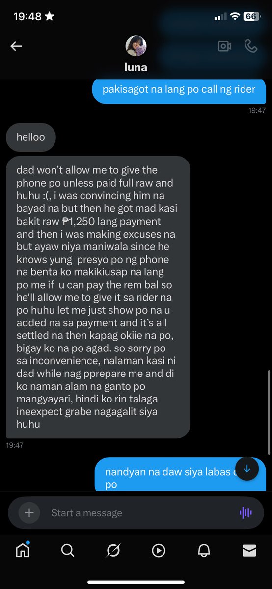 kkyullection's tweet photo. SCAMMER ‼️ after sending the dp and the lalamove rider arrived at her pick up location, ayan na reason niya. 

@frnslunalvz https://t.co/u9THHm7oJW