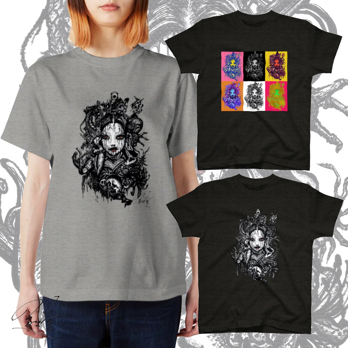 \\開店しました// 

天々堂、初のsuzuriショップで新作デザインのTシャツを販売開始しました！
様々なグッズ化予定のデザインです。
夏の暑さをぶっ飛ばす、墨で描かれた力強い１枚をいかがですか？
suzuri.jp/TENTENDOU/

#suzuri #SUZURI推しアイテム