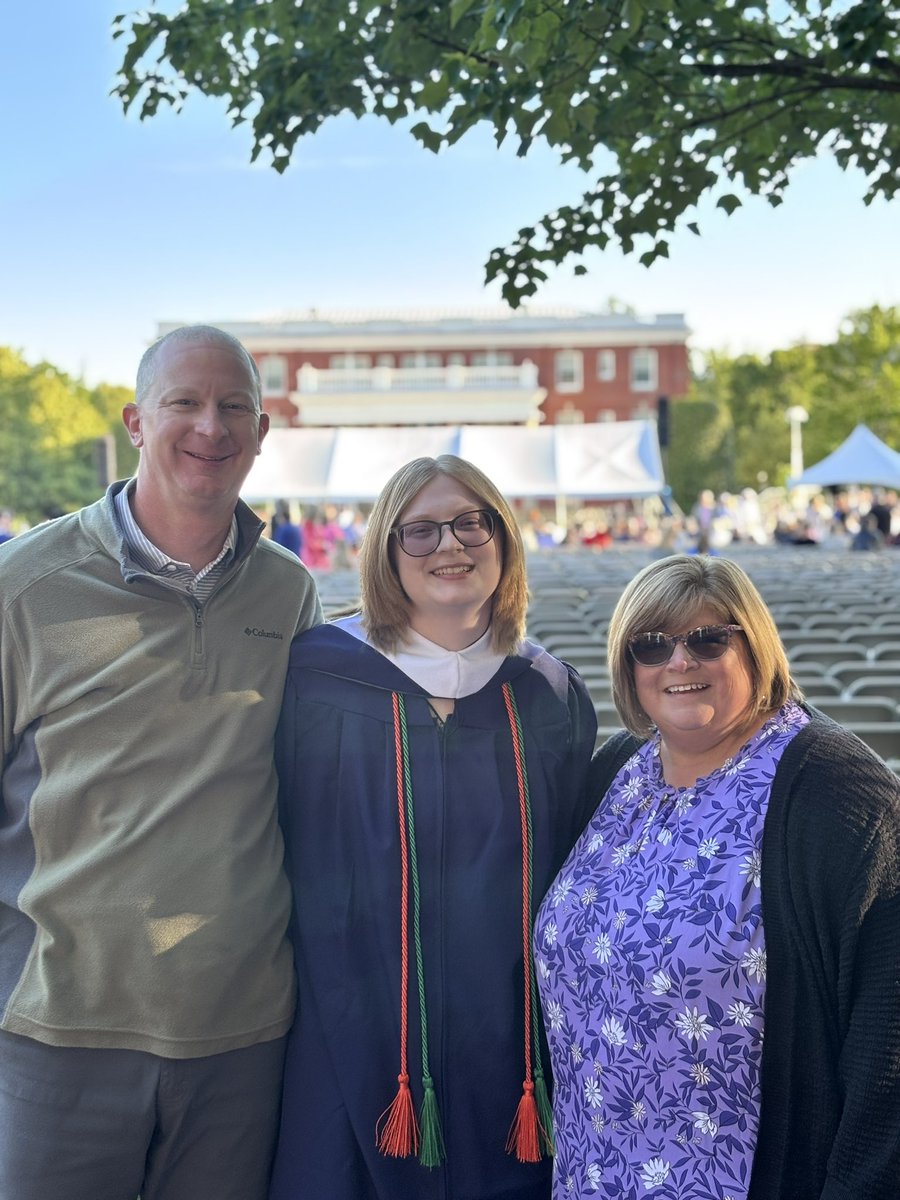 Look who’s graduating today! Our Abby Skeeter! #UMWgrads