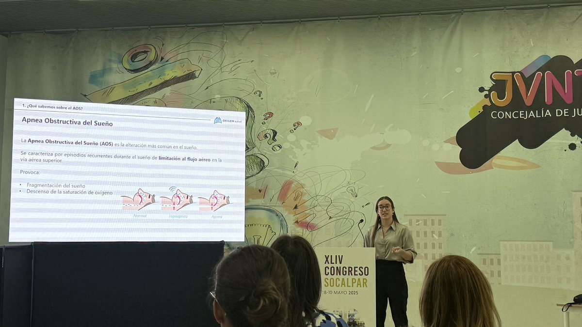 EnfermeriaSepar's tweet photo. #44congresosocalpar
Cuidados de enfermería en el paciente con apnea obstructiva del #sueño. 
Ponente @GemmaFe02148745 
@SeparRespira @OXIGENsalud @Salud_JCYL @FISIOSEPAR https://t.co/rDLN770Iw9