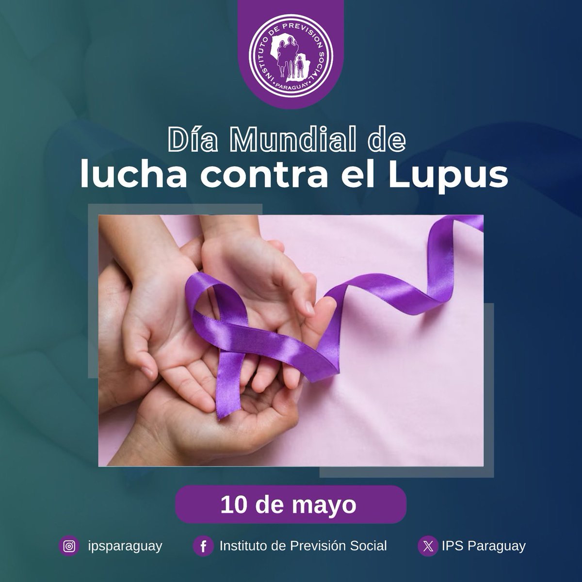 Hoy, en el Día Mundial de la Lucha contra el Lupus, nos unimos para visibilizar esta enfermedad silenciosa y apoyar a quienes la enfrentan cada día. 💜 Juntos, seguimos creando conciencia, impulsando la investigación y brindando esperanza. 🌸 ¡No están solos!