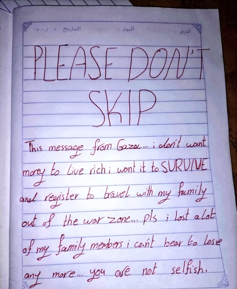 STOP
If you are a person who feels for others, share this tweet Yes, I don't know what to do my friend. My sister Loulia is waiting for your support and donation so we can continue building our home We have built  please donate 
paypal.me/khatabweb?coun
GMF
gofundme.com/f/donate-to-he…