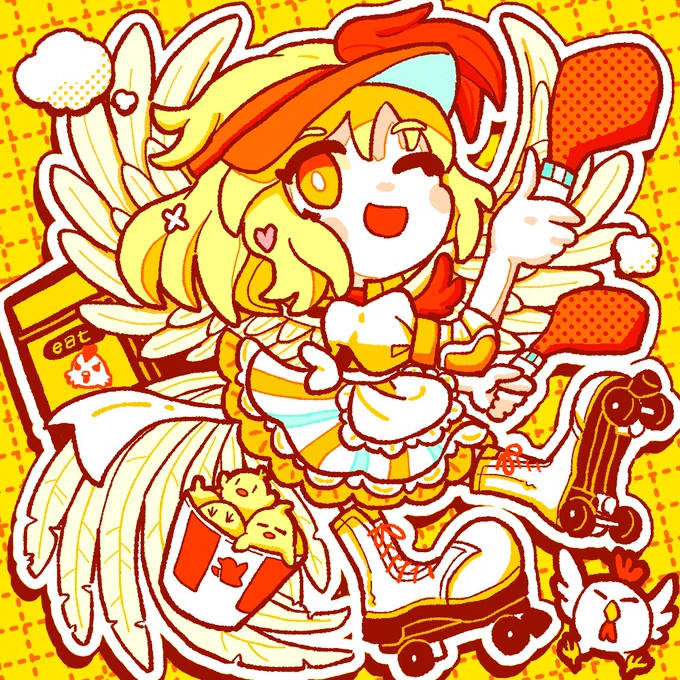ロスワ久侘歌衣装(さくさくチキンデリバリー)