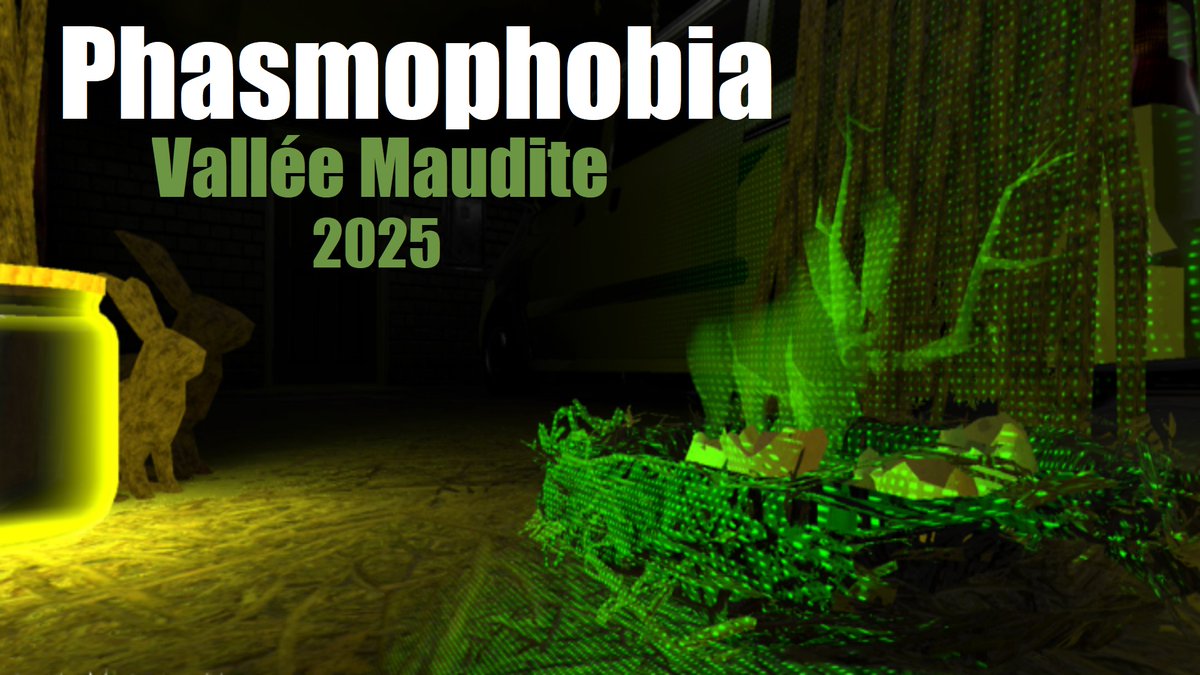 Yukidreamplay's tweet photo. #phasmophobia #gameplay #pâque #event 

Moi du retard? Nooon... j'ai absolument pas de retard sur l'annonce de cette vidéo ni même de retard sur l'évent. Comment ça il est terminé?! Hurgh peu importe... chassons les fantômes! (et les lapins)

L'épisode :
https://t.co/fAlZlKBkjg https://t.co/CRCQTN5vCB