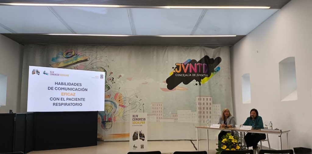 EnfermeriaSepar's tweet photo. #44congresosocalpar

Programa de enfermería y fisioterapia.

🗣️ Habilidades de comunicación con el paciente respiratorio 
Ponente: Sonia María Martín González 
@SeparRespira @separpacientes @FISIOSEPAR @Socalpar https://t.co/PXHACF3RNt