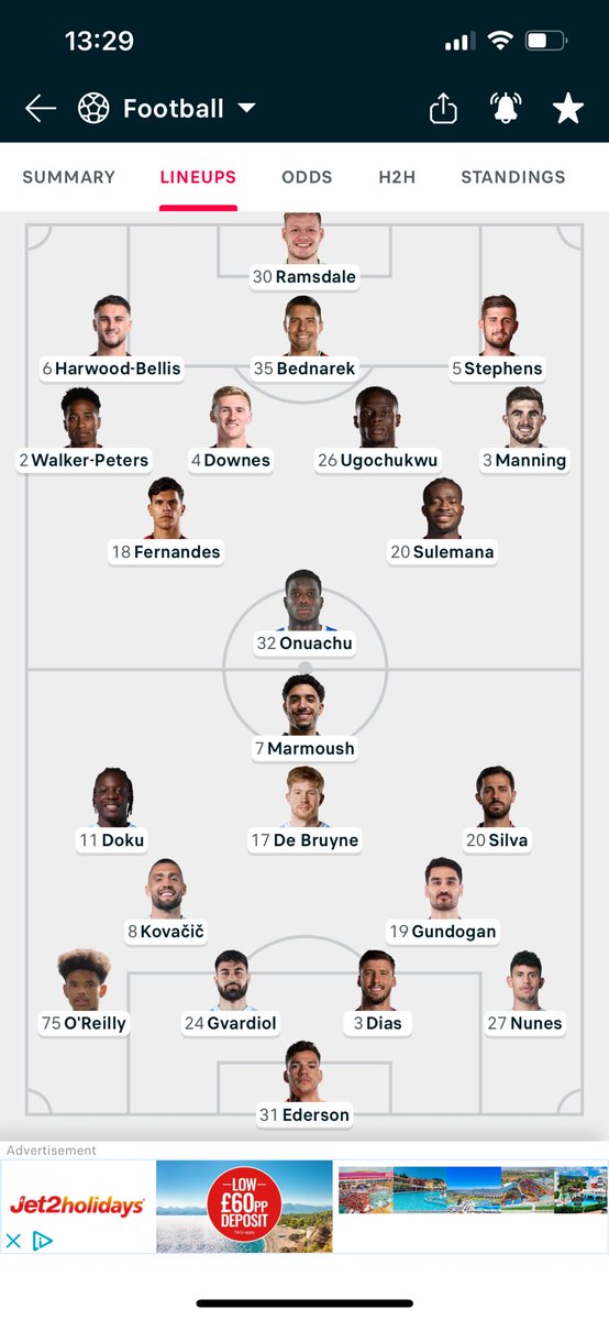 Flashscores has Marmoush starting 👀

#FPL