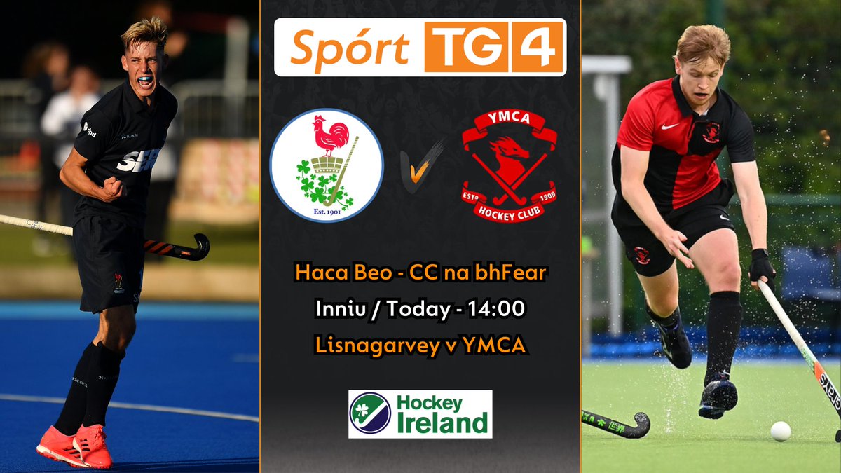 Spórt TG4 (@sporttg4) on Twitter photo Rabhadh 30 Nóiméad! 🚨
Clúdach beo de CC Haca na bhFear ag tosú go luath ar <a href="/TG4TV/">TG4</a> 👌
Tune into Spórt TG4 on YouTube for the Men's AIG Irish Senior Cup Final 🏆
📅 Inniu/Today
⏰ 14:00
🏑 <a href="/lisnagarveyhc/">Blue News</a> v <a href="/YMCAHC/">YMCA Hockey Club</a>
🔗 bit.ly/4iWV76e
<a href="/irishhockey/">Hockey Ireland</a> #AIGIrishSeniorCup Rabhadh 30 Nóiméad! 🚨
Clúdach beo de CC Haca na bhFear ag tosú go luath ar <a href="/TG4TV/">TG4</a> 👌
Tune into Spórt TG4 on YouTube for the Men's AIG Irish Senior Cup Final 🏆
📅 Inniu/Today
⏰ 14:00
🏑 <a href="/lisnagarveyhc/">Blue News</a> v <a href="/YMCAHC/">YMCA Hockey Club</a>
🔗 bit.ly/4iWV76e
<a href="/irishhockey/">Hockey Ireland</a> #AIGIrishSeniorCup