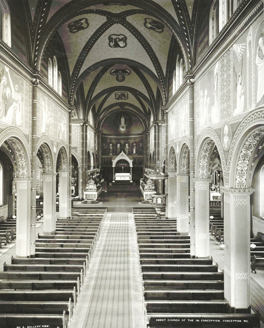 Seminary_Life's tweet photo. Happy anniversary of the Solemnity of the Dedication of the Abbey Basilica! 
“How awesome this place is! This is nothing else but the house of God, the gateway to heaven!” 
-Gen 28:17
#BasilicaoftheImmaculateConception #seminarylife https://t.co/fUjdRLMp8W