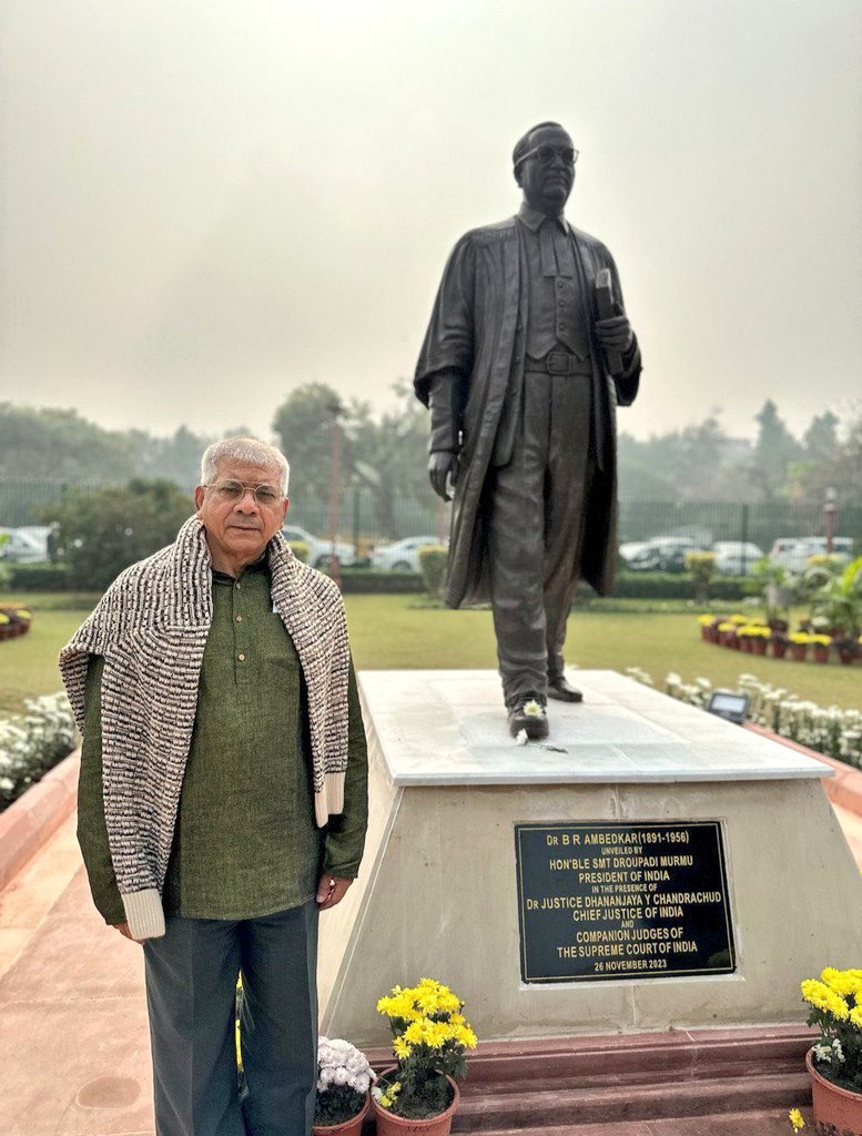 IAmAarav8's tweet photo. Happy Birthday to the pillar of Bahujanism, grandson of Babasaheb Dr. Bhimrao Ambedkar and the National President of @VBAforIndia, @Prksh_Ambedkar aka Adv. Balasaheb Ambedkar—a leader of who never compromises with principles! 🎂♥️ Thank you for preserve the ideological

1/2 https://t.co/ZDUESKVhxL