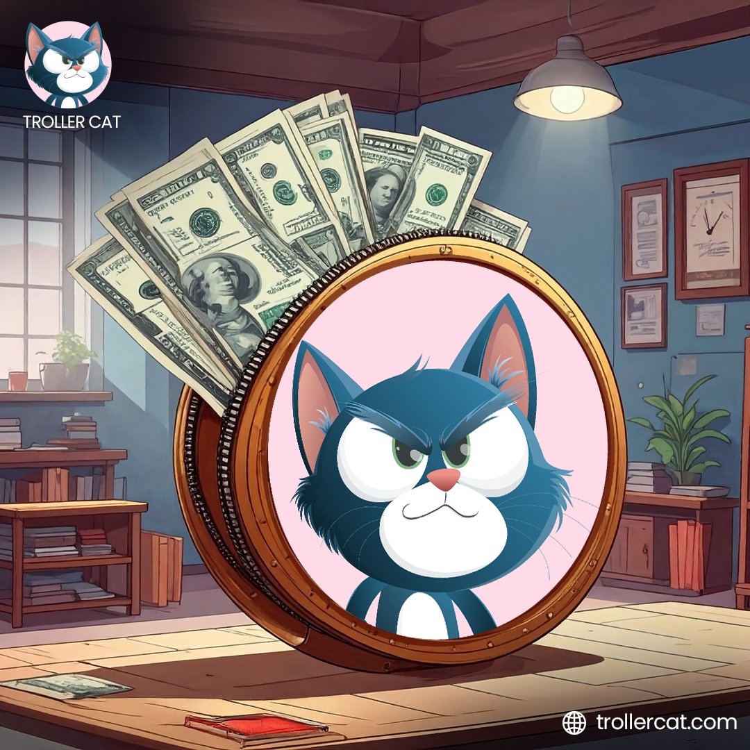trollercat_'s tweet photo. POV: You bought $TCAT early and now your wallet meows when you open it.
🐾 Bag up or back out.
🌐 https://t.co/rtZYaSIoad
#TCAT #TrollerCat #memecoin #CryptoBag #TrollerCatEra https://t.co/Ar2LUC0jy2
