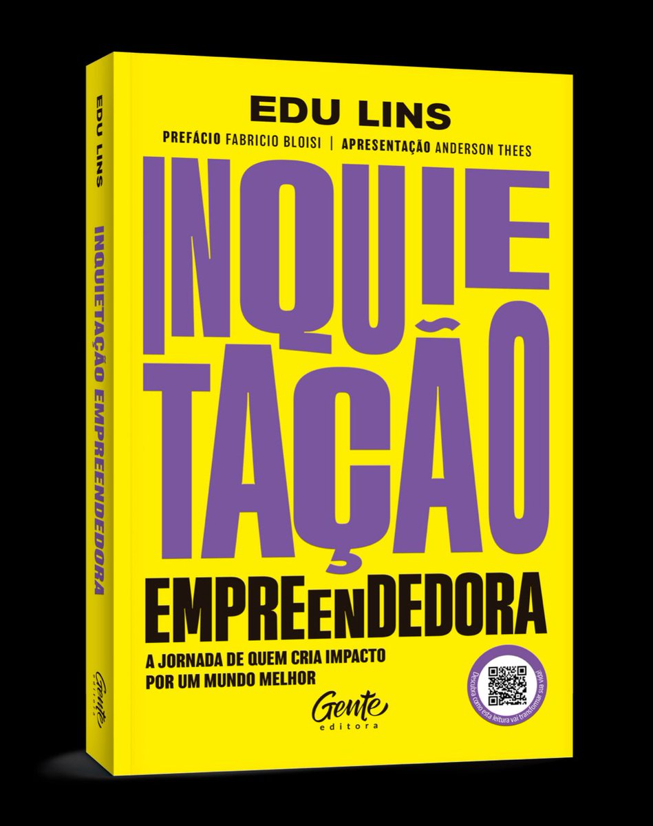 Me ajudem a divulgar! editoragente.com.br/inquietacao-em…