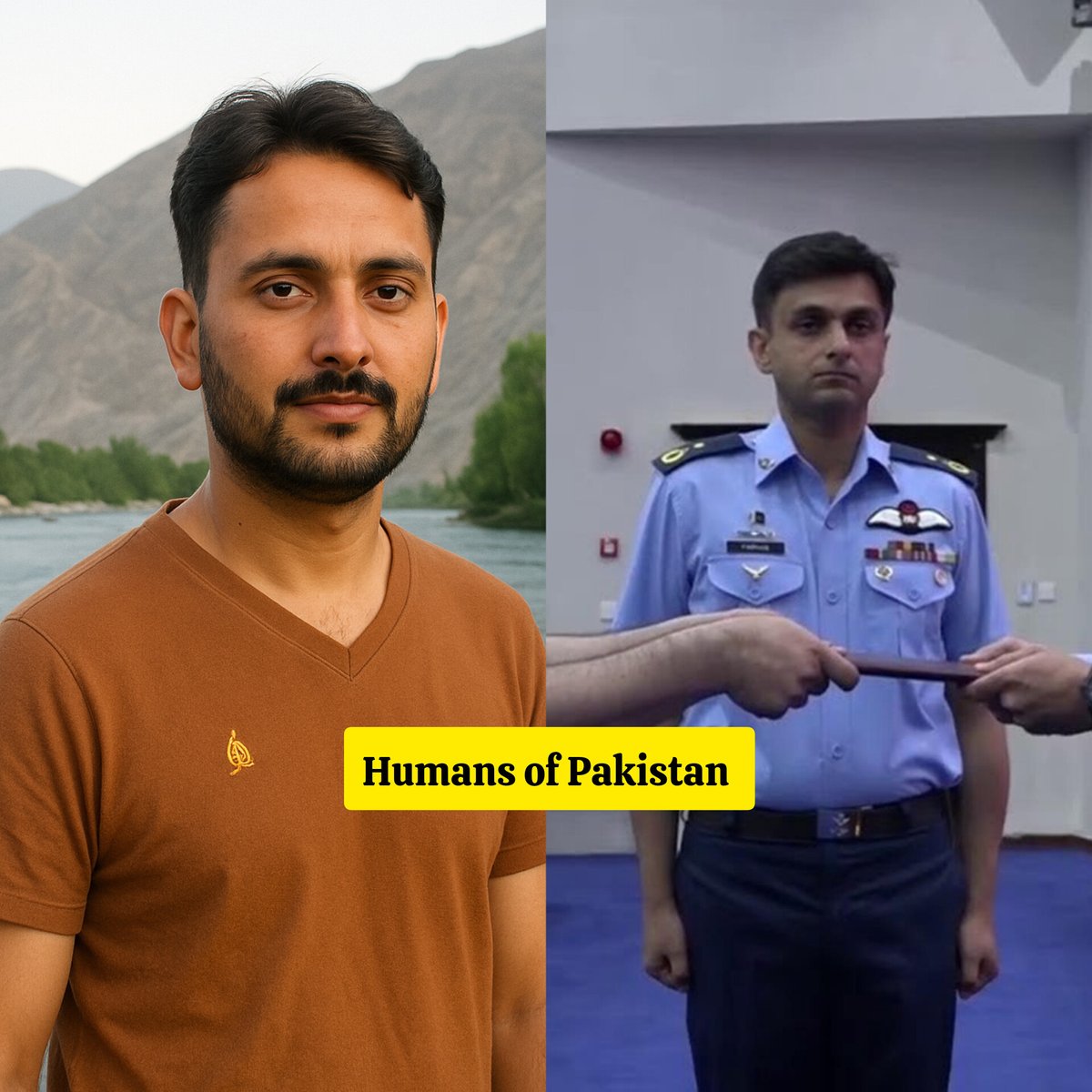 uetseinsteins's tweet photo. Sqn Leader Usman Yousaf has embraced Shahadat at PAF Airbase! 💔 https://t.co/J043qsYDnt