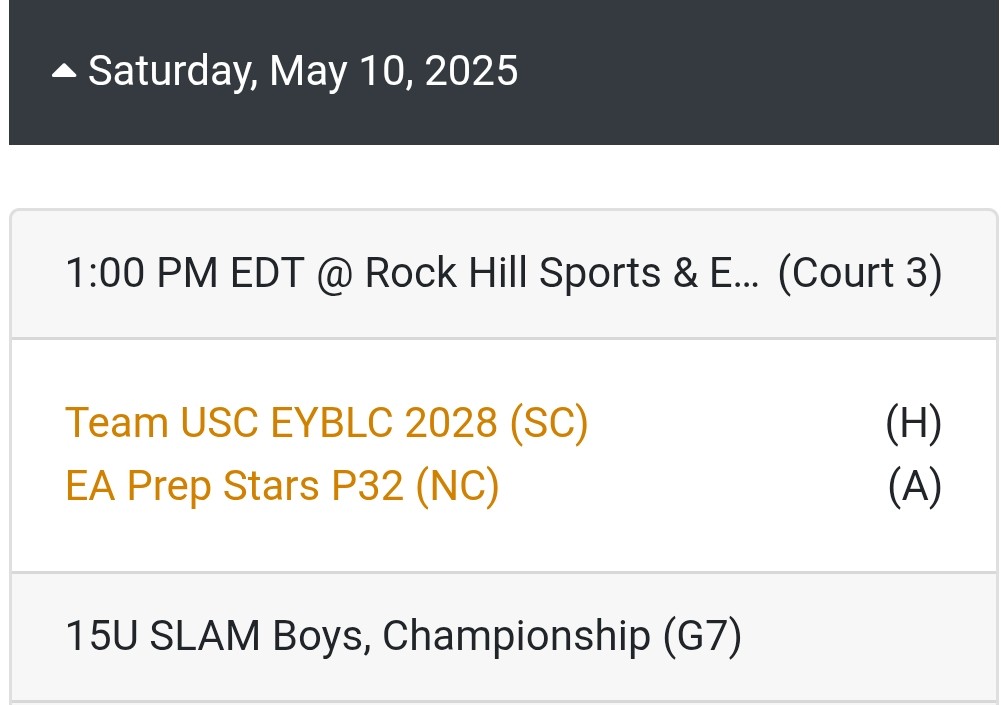 Pastor Aaron Alexander (@mreaprepstar) on Twitter photo <a href="/EAPrepStarsBA/">E.A. Prep Stars class of 2028 P32 circuit NB</a>, take the Stage today at 1pm crt. #3 vs. Team USC.
<a href="/BigShotsGlobal/">BIG SH🏀TS</a> Rock the Rock with <a href="/PaulBiancardi/">Paul Biancardi</a> . <a href="/EAPREPSTARS1/">E.A. PREP STARS (Educated Athletes)</a> <a href="/8Ballahoopinsi1/">8Ballahoopinsider</a> <a href="/QCThunderNC/">Coach B.A. ( Brian Allen)</a> <a href="/EAPrepStarsBA/">E.A. Prep Stars class of 2028 P32 circuit NB</a>, take the Stage today at 1pm crt. #3 vs. Team USC.
<a href="/BigShotsGlobal/">BIG SH🏀TS</a> Rock the Rock with <a href="/PaulBiancardi/">Paul Biancardi</a> . <a href="/EAPREPSTARS1/">E.A. PREP STARS (Educated Athletes)</a> <a href="/8Ballahoopinsi1/">8Ballahoopinsider</a> <a href="/QCThunderNC/">Coach B.A. ( Brian Allen)</a>