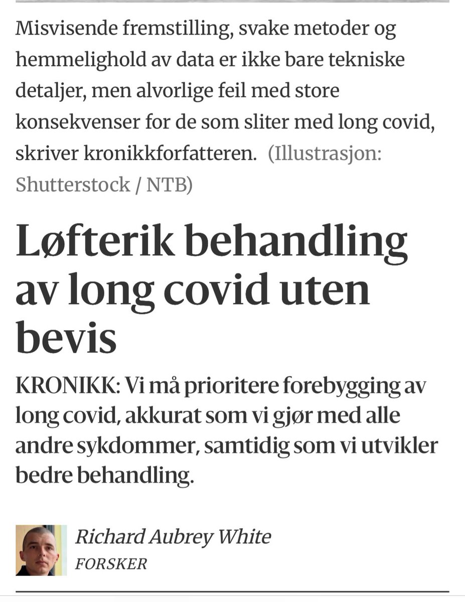 Richard A White, PhD (@raubreywhite) on Twitter photo Min kritikk av rehabiliteringsstudien til Nerli, <a href="/jp_selvakumar/">Joel Selvakumar</a>, Wyller med flere er nÄ publisert pÄ forskersonen. Det dekker misvisende fremstilling, svake metoder og hemmelighold av data. Min kritikk av rehabiliteringsstudien til Nerli, <a href="/jp_selvakumar/">Joel Selvakumar</a>, Wyller med flere er nÄ publisert pÄ forskersonen. Det dekker misvisende fremstilling, svake metoder og hemmelighold av data.