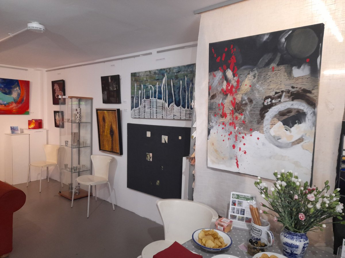 Amazing exhibition at Applestore Gallery.  Well worth a visit.