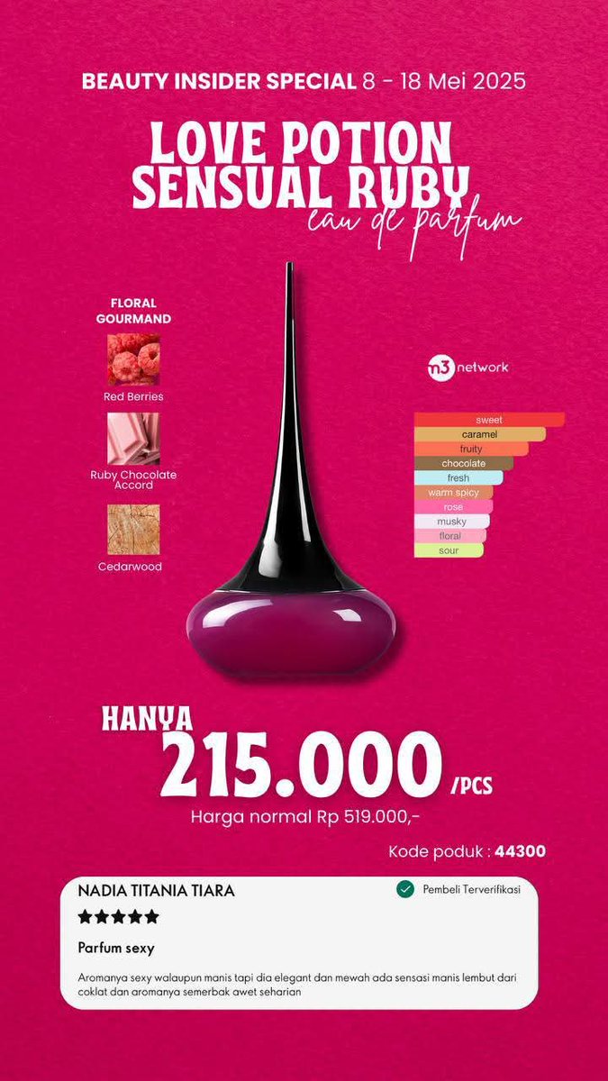 stevenanthoni18's tweet photo. Parfum Oriflame 
Promo sampai tgl 18 Mei 2025

Yg mau tambahan disc 15% &amp; Cashback bisa join Member " GRATIS"

Daftar di sini ya ☎️085217002821 (Steven) https://t.co/xcQZKEiD6i