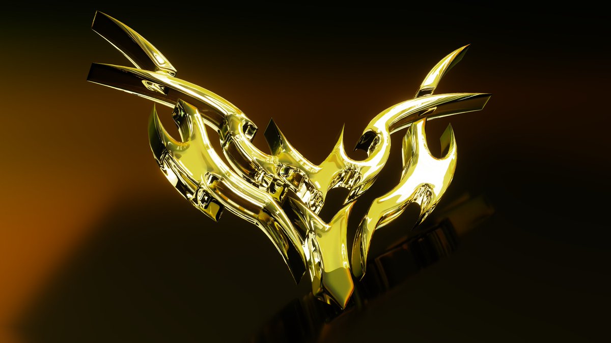 Fuck your ai here is some real handmade glass logos made in blender