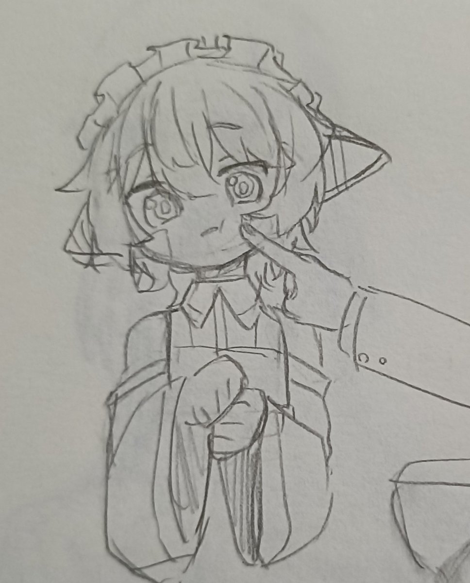 Sazure_7711's tweet image. 最近またガデテルやってます
メイドの日なのでメイドKAIくん…
KAIくん……………………