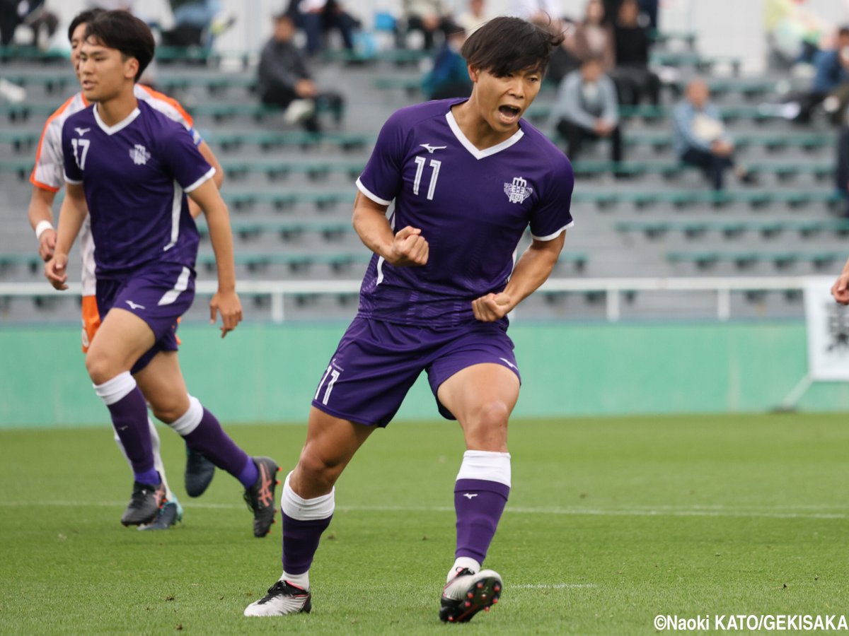 gekisaka's tweet photo. 複数の強豪クラブ注目も鹿島入り決めた明治大MF林晴己「自分は日本で一番と思っている」

https://t.co/AJt3RULLeM

#ゲキサカ #天皇杯 #関東大学サッカーリーグ #関東大学リーグ #Ｊリーグ #サッカー https://t.co/UpvkPt3RZB