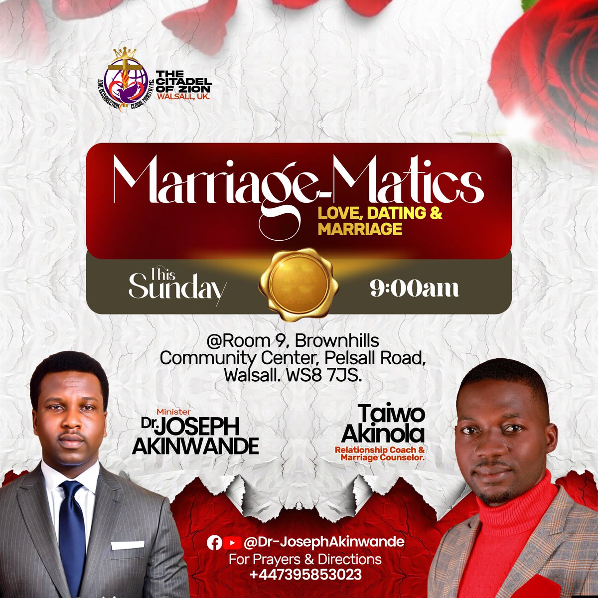 Join us tomorrow if you live around Walsall, Birmingham, Wolverhampton or anywhere around the West Midlands. 
<a href="/NIUKCommunity/">Nigerians in the UK 🇳🇬🇬🇧</a> <a href="/UKinNigeria/">UK in Nigeria🇬🇧🇳🇬</a> <a href="/walsall/">Walsall</a>