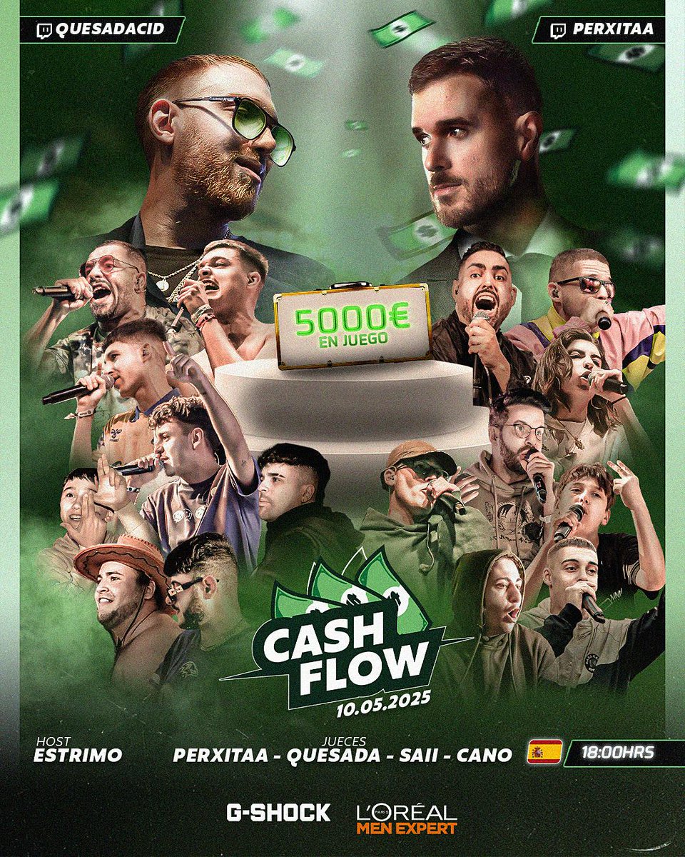 Estoy nervioso pero con ganas de hacer de Host! Será un evento muy de risas y enfocado a Twitch etc!!

Espero que disfrutemos todos