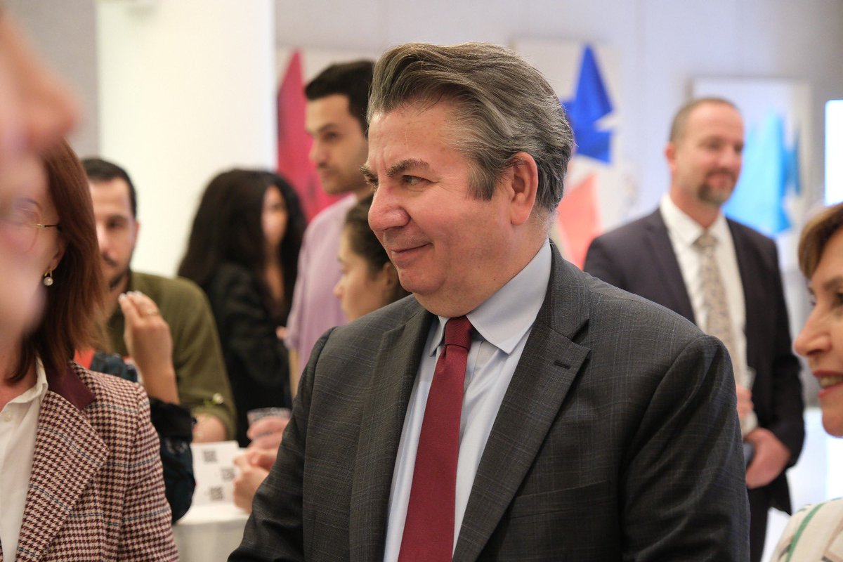 TC_NewYorkBK's tweet photo. Ambassador Sedat Önal and Consul General Muhittin Ahmet Yazal enjoyed engaging with leading Turkish-American tech professionals.

Grateful to @aykutws for creating and powering this journey.

Credit: @dogankumova 

@TC_VasingtonBE 

#TurksInTech #TurkishHouse #Networking #NewYork https://t.co/JIpNRbsTAw