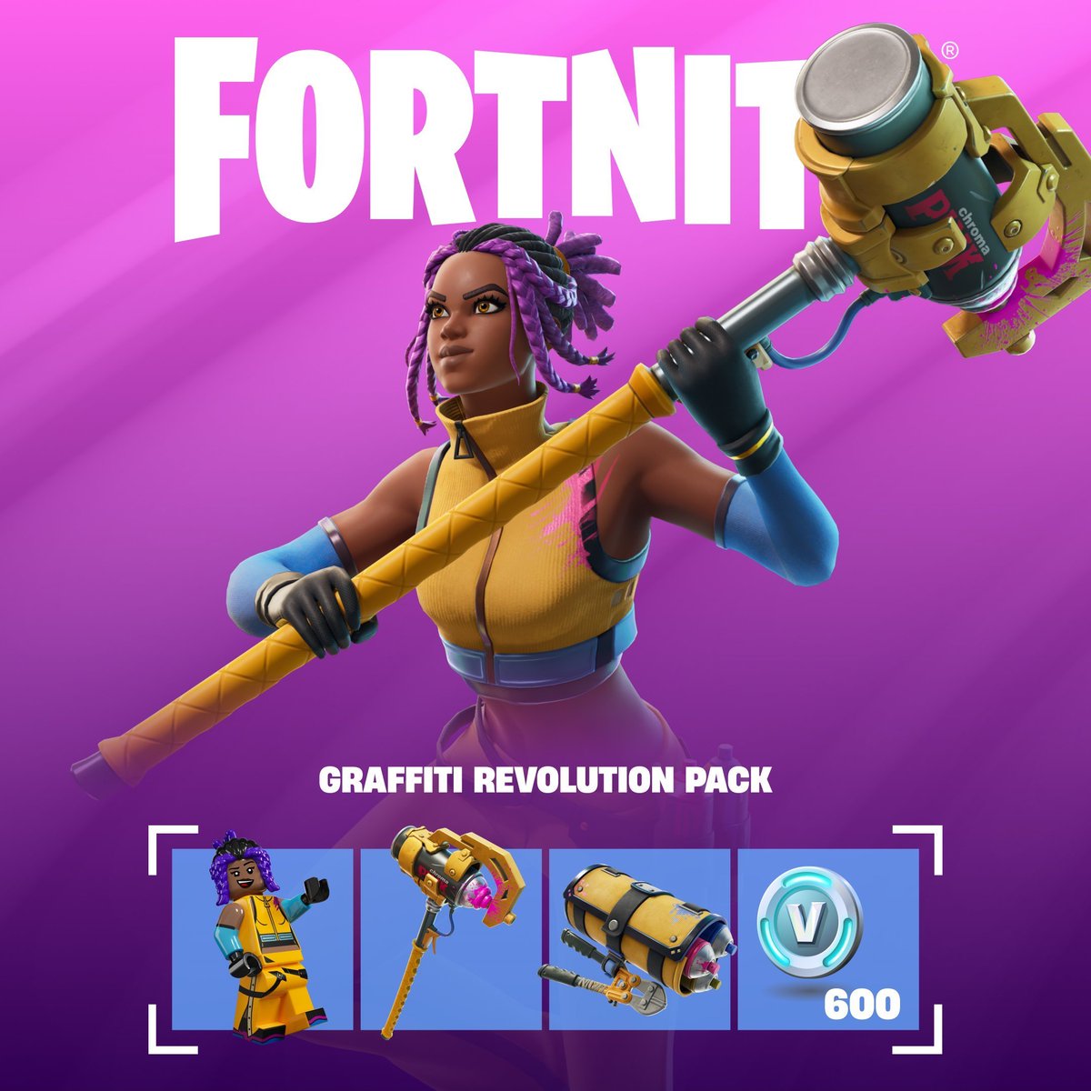 Joshie (@joshtified) on Twitter photo ๐จGraffiti Revolution Fortnite giveaway๐จ
1 winner
retweet, follow me and <a href="/Castgfishy/">Castgfishy</a>
ends tommorow ๐จGraffiti Revolution Fortnite giveaway๐จ
1 winner
retweet, follow me and <a href="/Castgfishy/">Castgfishy</a>
ends tommorow
