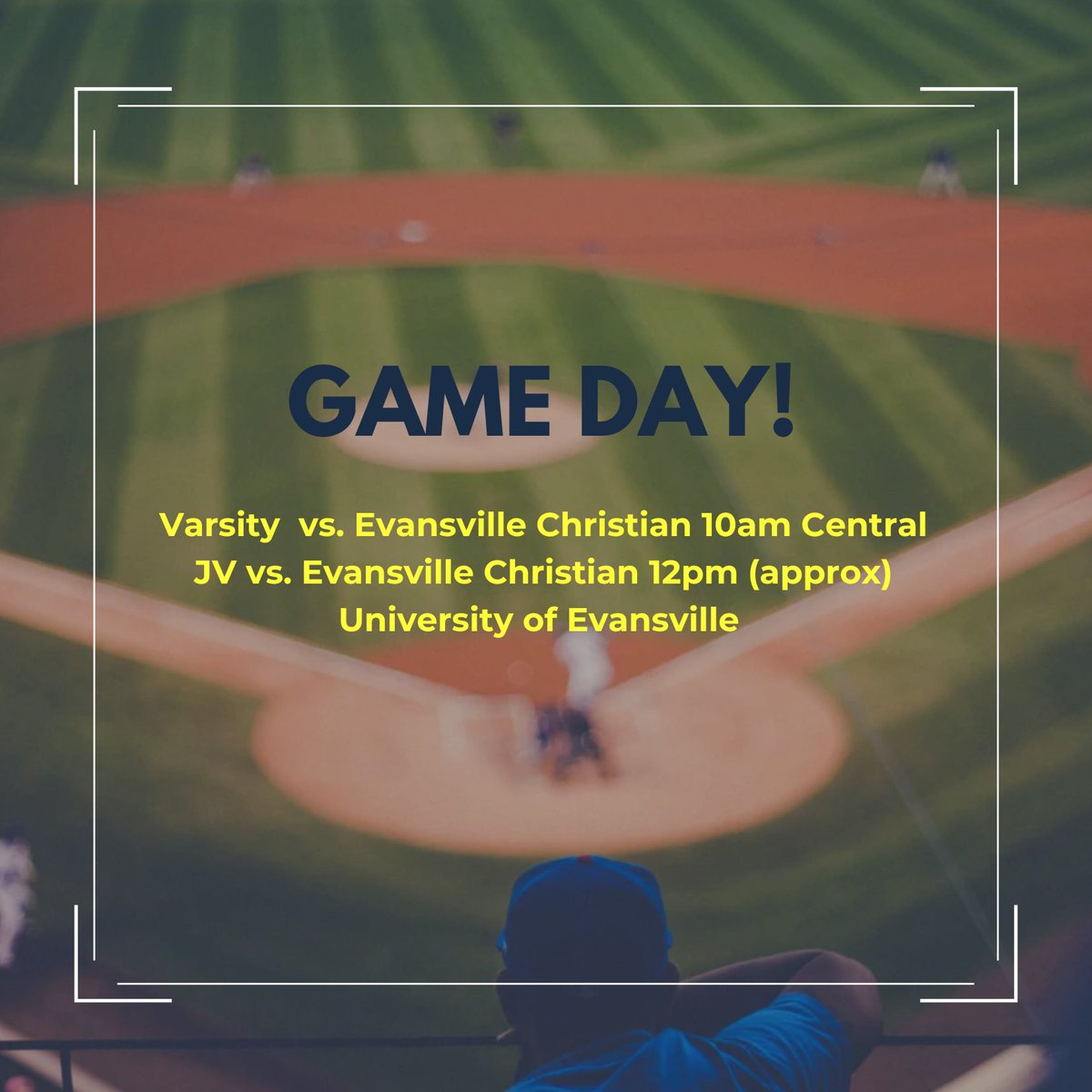 Game day! The Varsity Kings take on ECS at 10am Central this morning. JV will follow. Both games are at University of Evansville. Go Kings!