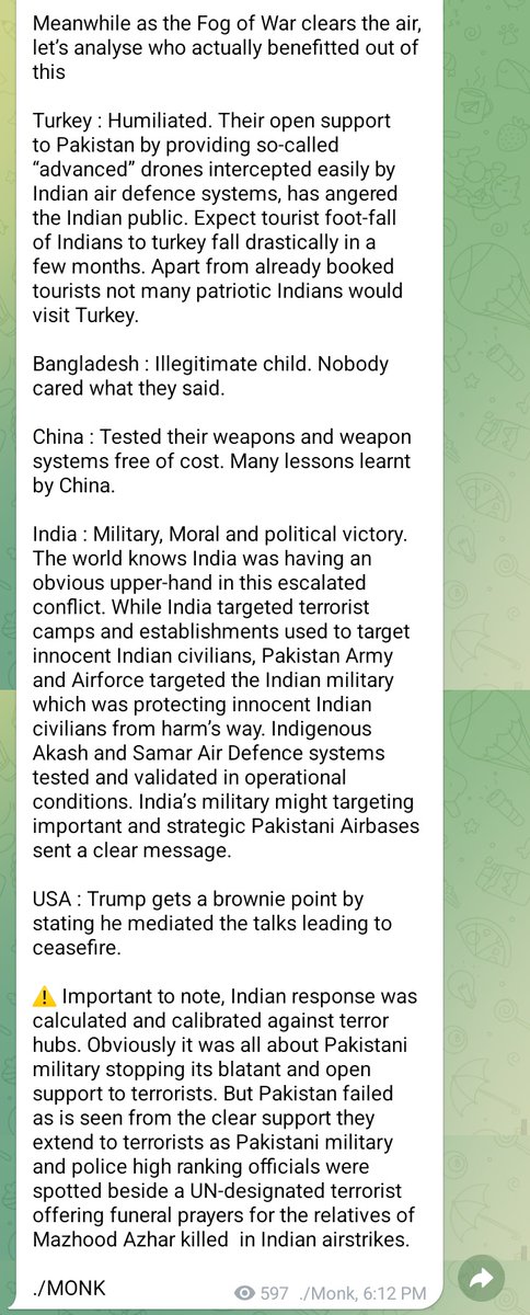 IntelSage's tweet image. My Analysis on India Pakistan Situation.