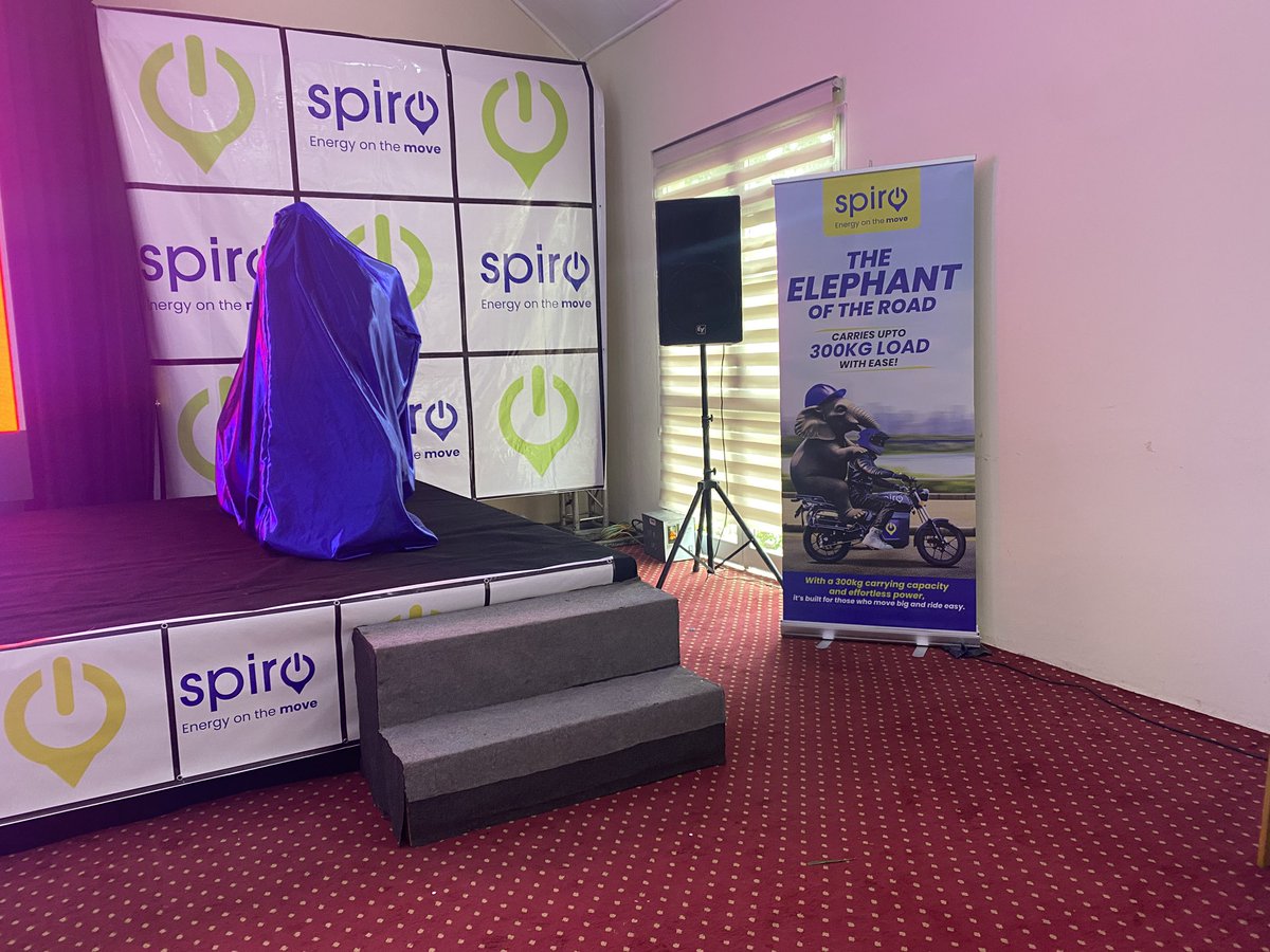 Queenjohn4's tweet photo. All is set for our @SPIROEVs Launch in Douala , Cameroon.
SPIRO is here to Power UP Cameroon !!!!
#EMobility
#PoweringEMobility
#EnergyOnTheMove
#Spiro https://t.co/fqB36u4kEd