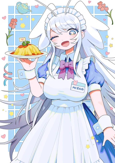 #Gtsurius_OC メイドの日操さん 