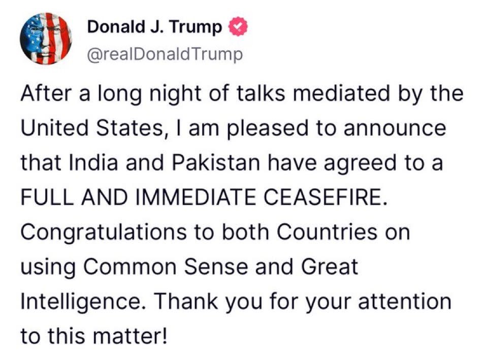 Now it’s time for Pres. Trump to spring former PM Imran Khan from his trumped up imprisonment.