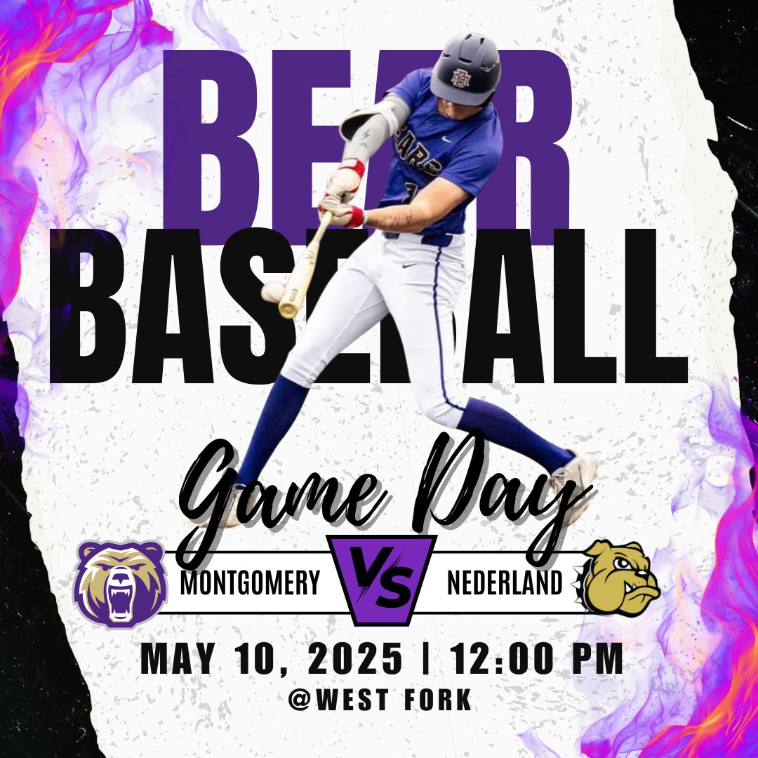 ‼️ Tie breaker game today at noon ‼️ Head to West Fork High School to cheer the Bears on against Nederland in Game 3.