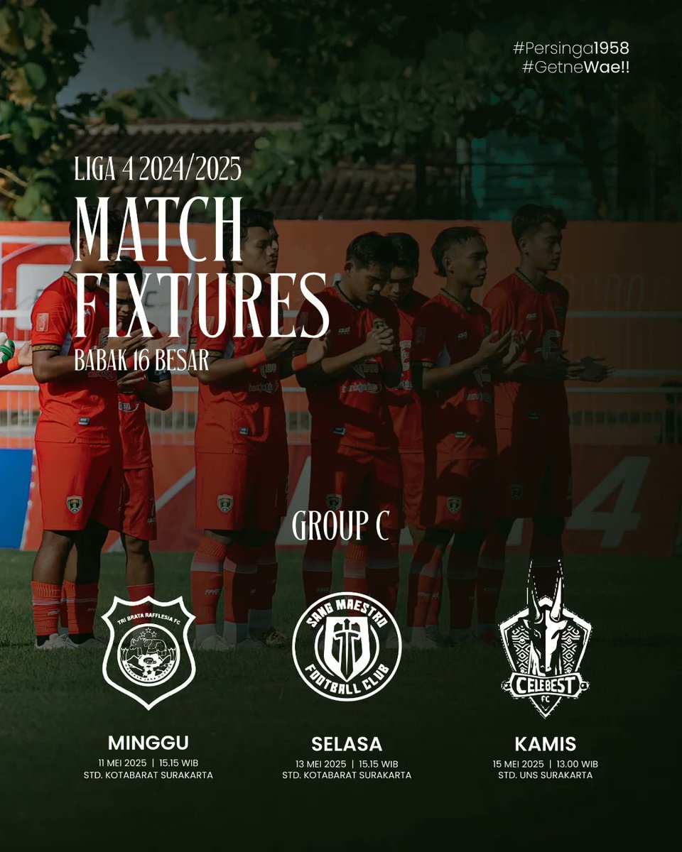 Babak 16 besar Liga 4 Nasional Grup C. #persingangawi #Getnewae