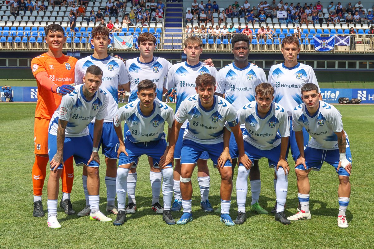 CdtCantera's tweet photo. 🔚 FINAL | Concluye el partido en la Ciudad Deportiva ⚪🔵

#JuvenilCDT 0⃣ - 6️⃣ @DeporCanteira

#TenerifeDépor @CDTOficial #CanteraCDT @rfef #SiempreCDTenerife https://t.co/P7VpTC7i1d