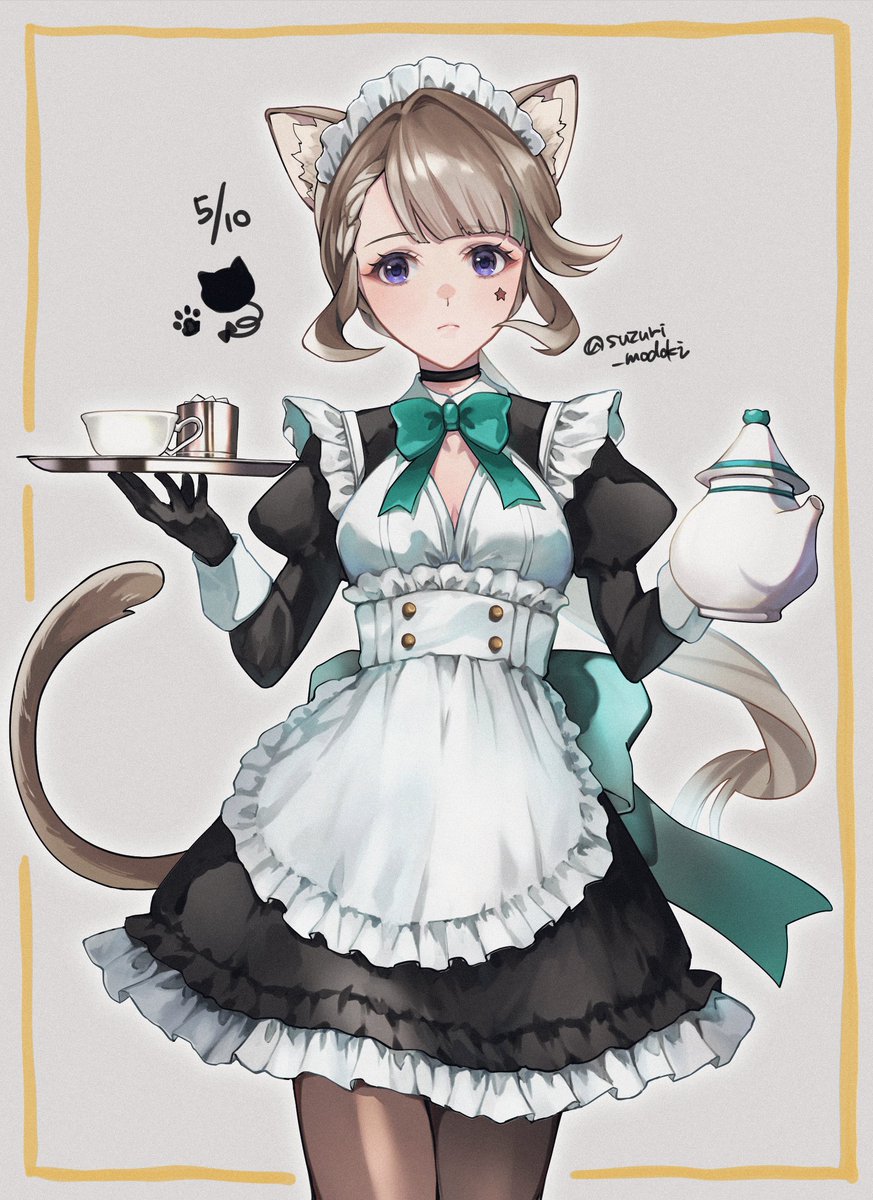 suzuri_modoki's tweet image. メイド