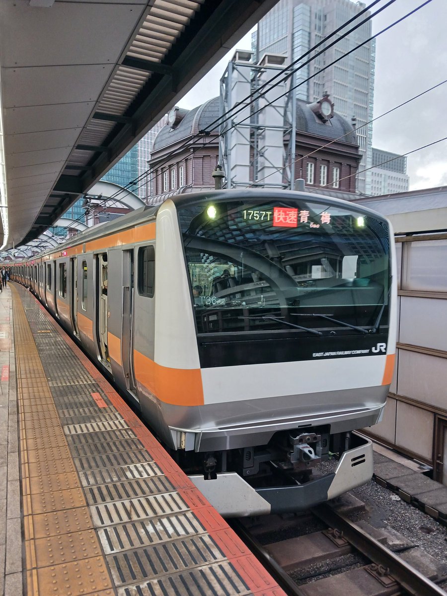 9105F_Kyusengo's tweet image. T36編成、LCDが交換？
アニメーションは対応してませんでした。
#中央線
#LCD