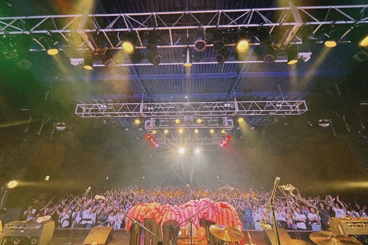 neveryoungbeach's tweet photo. 10th anniversary TOUR
DAY 8｜沖縄 音市場
沖縄公演にお越しいただいたみなさん、ありがとうございました！

[Live Info]
日本武道館公演
最速先行予約受付中！
4月28日(月) 21:00〜5月19日(月) 23:59
https://t.co/k1lhxh8ynd
 
Next up…Tokyo
05.16 Fri
東京｜WWWX

#ネバヤン武道館
#ネバヤン https://t.co/2GQG9Lw0FM