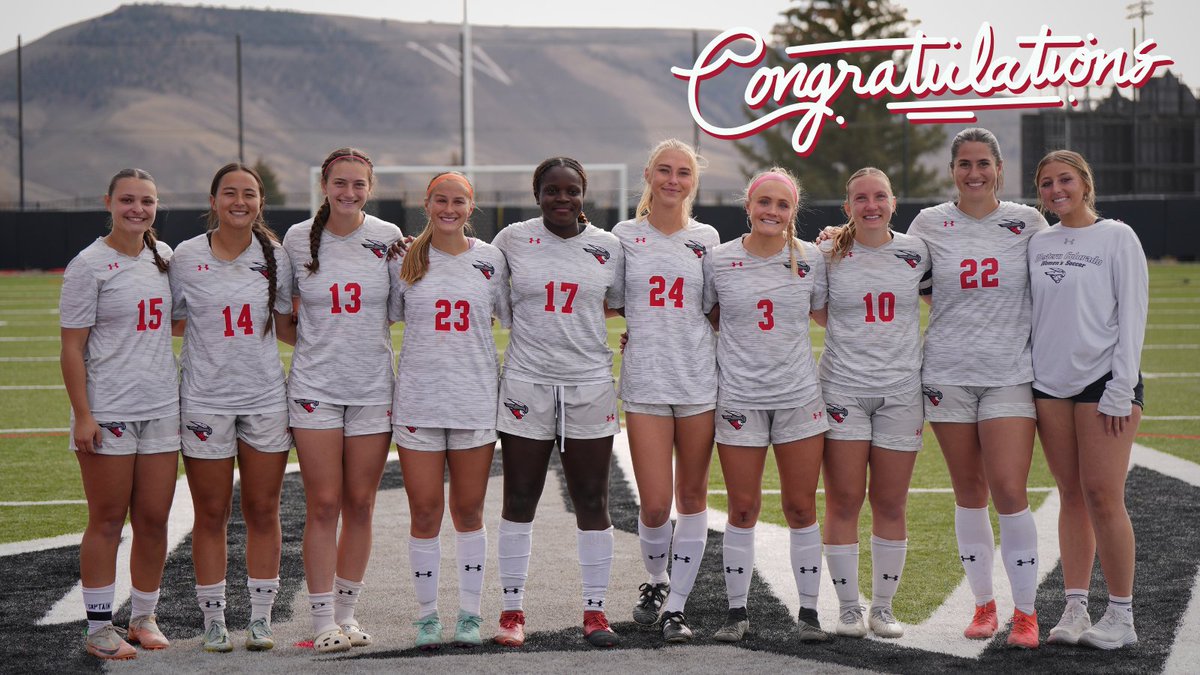 From first whistle to final match, you've built the foundation of Western Soccer. Your passion &amp; perseverance light the way forward. Congrats Class of 2025—your next chapter awaits, but you'll always have a home on our pitch. #GoMountaineers #WesternColoradoSoccer #ClassOf2025