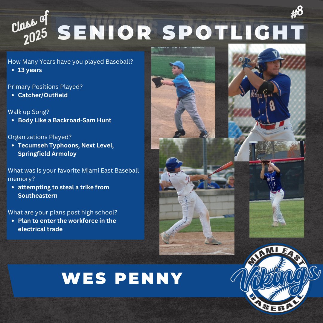 Miami East Vikings Baseball (@mevikingsbb) on Twitter photo 