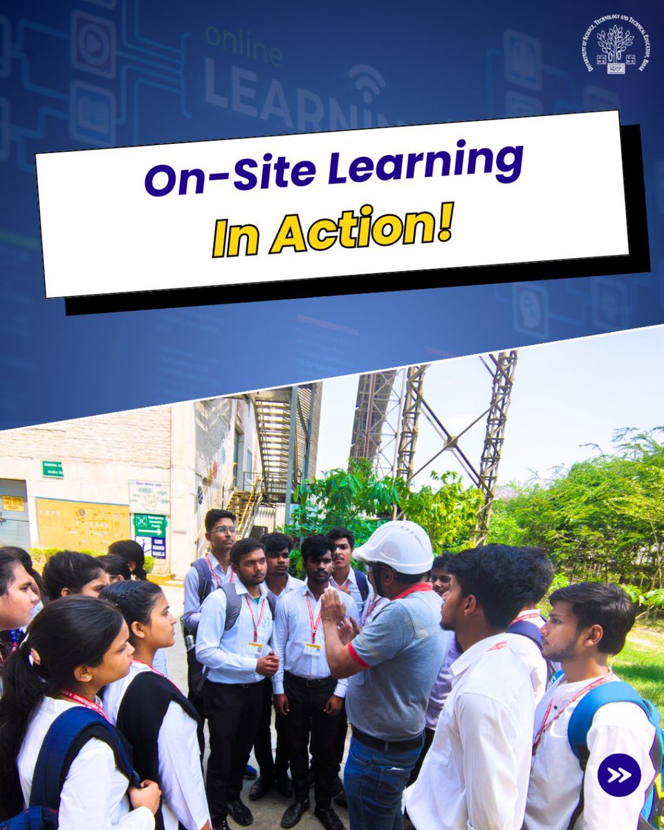 DSTTEBihar's tweet image. Students of Govt Polytechnic, Kaimur (under DSTTE Bihar) visited Nuvoco Cement Plant, Durgawati, to gain real-world industrial knowledge!
Such hands-on exposure boosts skills in innovation, entrepreneurship &amp;amp; practical science.

#PolytechnicEducation #IndustrialVisit #DSTTEBihar