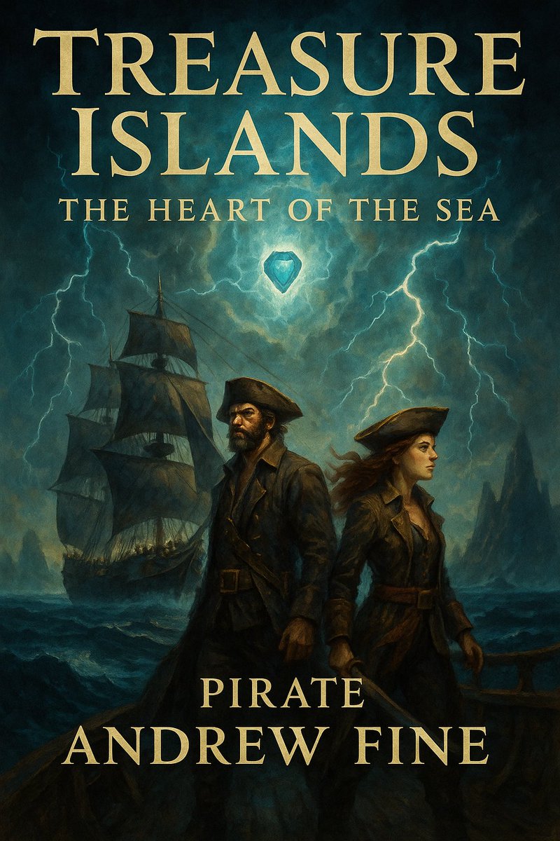 Treasure1970x's tweet photo. Treasure Islands: The Heart of the Sea" by Pirate Andrew Fine is dropping anchor soon on Amazon for just $2.99!

This thrilling NFT-themed storybook merges high-seas adventure with the mystique of blockchain treasure. Dive into a world of pirates, secrets, and the ultimate prize — the Heart of the Sea gem.

Own the story. Live the legend.
Available soon. Stay tuned!

#TreasureIslandsNFT #NFTBooks #PirateAdventure #Web3Storytelling #ComingSoon #AmazonRelease