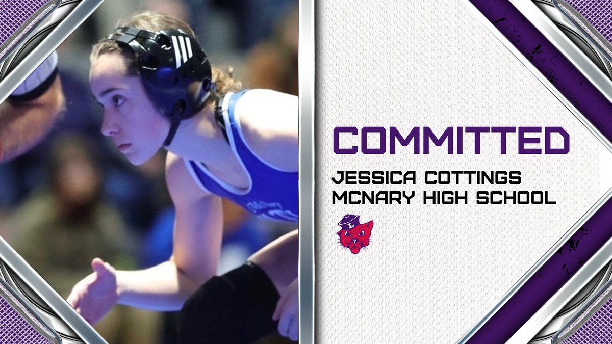 Welcome to the Linfield Wildcat family, Jessica Cottings! At the lowest end of the weight ladder, Jessica was a state qualifier who won 55 matches in her final two seasons at McNary. 😼🤼‍♀️🟣

#RollCats | #MatCats | #CollegeWrestling