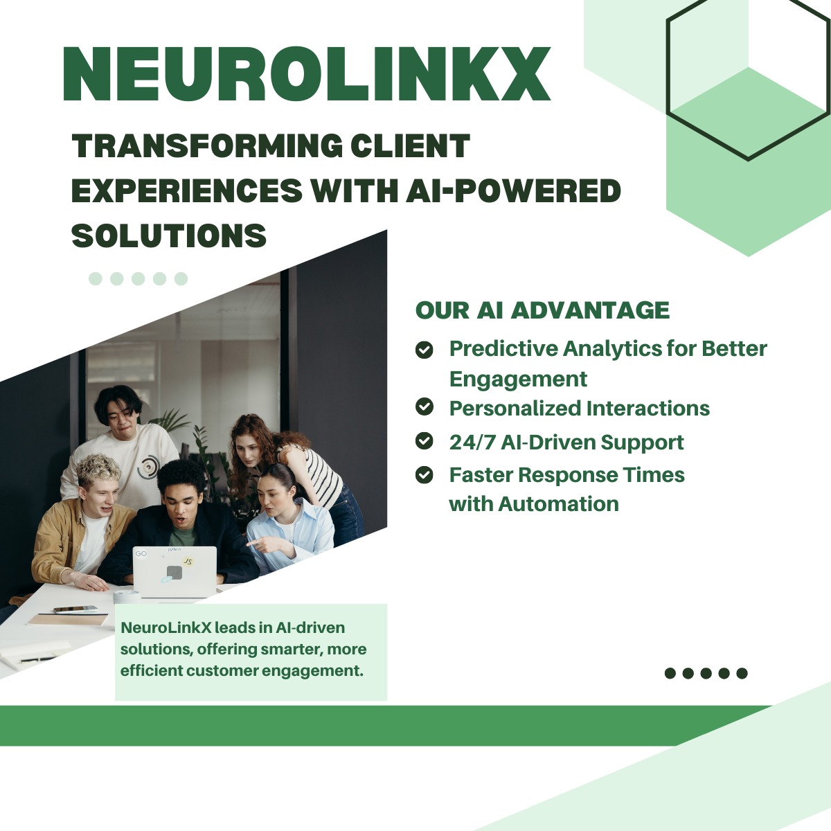 NeurolinkX's tweet photo. "At NeuroLinkX, we build intelligent solutions that power growth, automate workflows, and redefine the future. Innovation isn't optional — it's our DNA. #NeuroLinkX #AIRevolution #FutureOfWork #Automation #SaaS #DigitalTransformation #TechInnovation #SmartSolutions #NextGenTech" https://t.co/B6qLajLIdk
