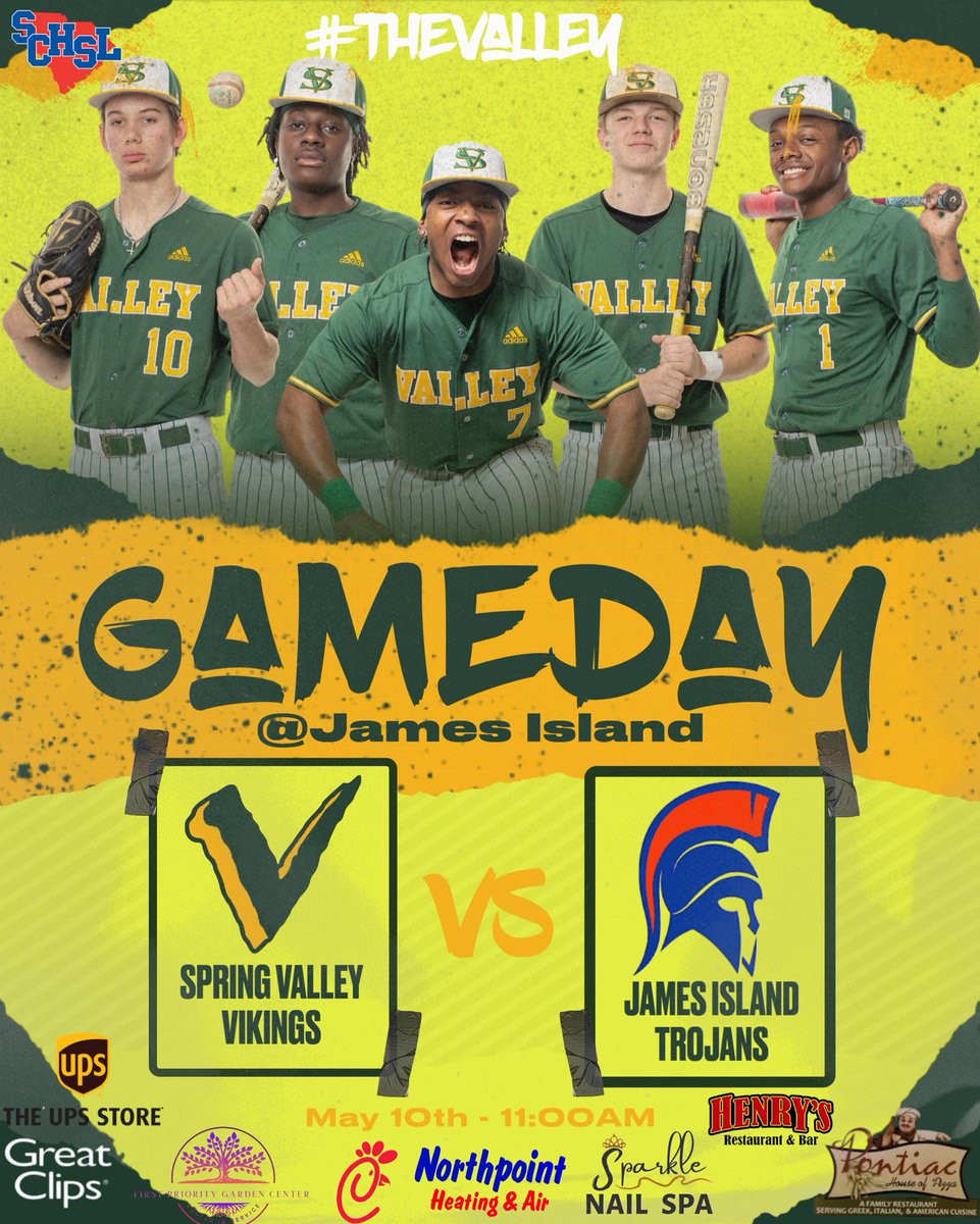 Spring Valley Vikings Baseball (@svbaseball00) on Twitter photo 🚨🚨It’s another Viking Gameday🚨🚨Time to come out and compet⚾️⚾️
<a href="/diamondprospect/">Diamond Prospects</a>
<a href="/PrepBaseball_SC/">Prep Baseball South Carolina</a> <a href="/LouatTheState/">Lou Bezjak</a> <a href="/StarSportsFeed/">Columbia Star Sports</a> <a href="/SVVikingsSports/">Spring Valley Athletics</a> 🚨🚨It’s another Viking Gameday🚨🚨Time to come out and compet⚾️⚾️
<a href="/diamondprospect/">Diamond Prospects</a>
<a href="/PrepBaseball_SC/">Prep Baseball South Carolina</a> <a href="/LouatTheState/">Lou Bezjak</a> <a href="/StarSportsFeed/">Columbia Star Sports</a> <a href="/SVVikingsSports/">Spring Valley Athletics</a>