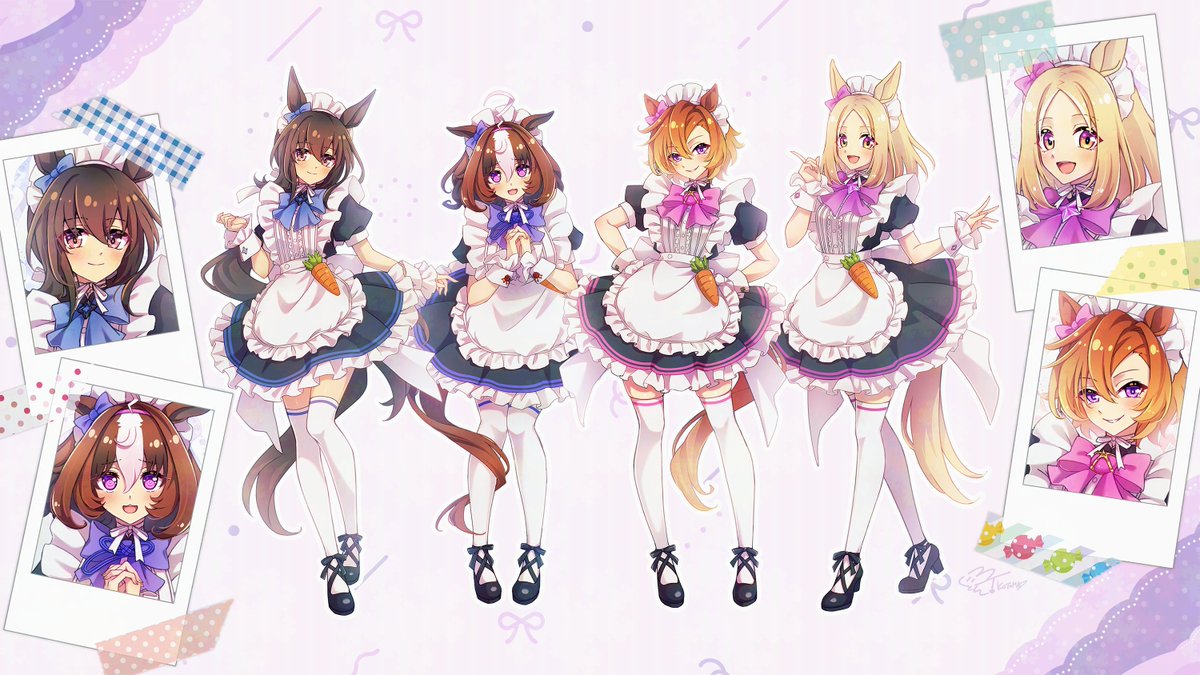 ウマメイド💜RTTT
#ウマ娘
