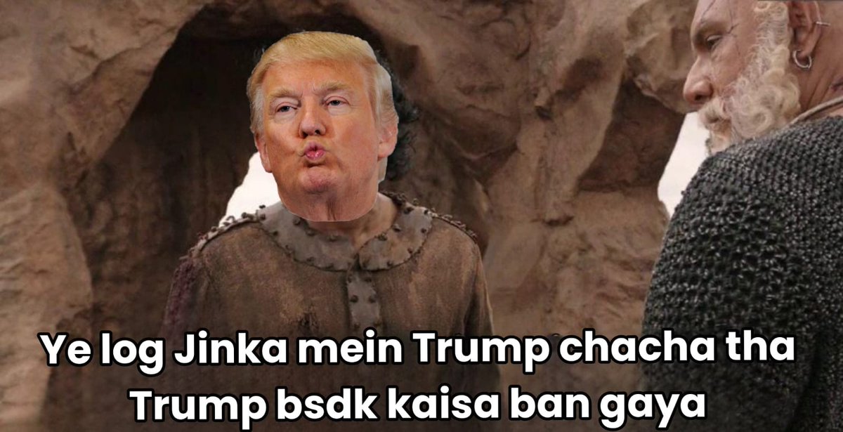 Donald trump reading Indian users posts on X